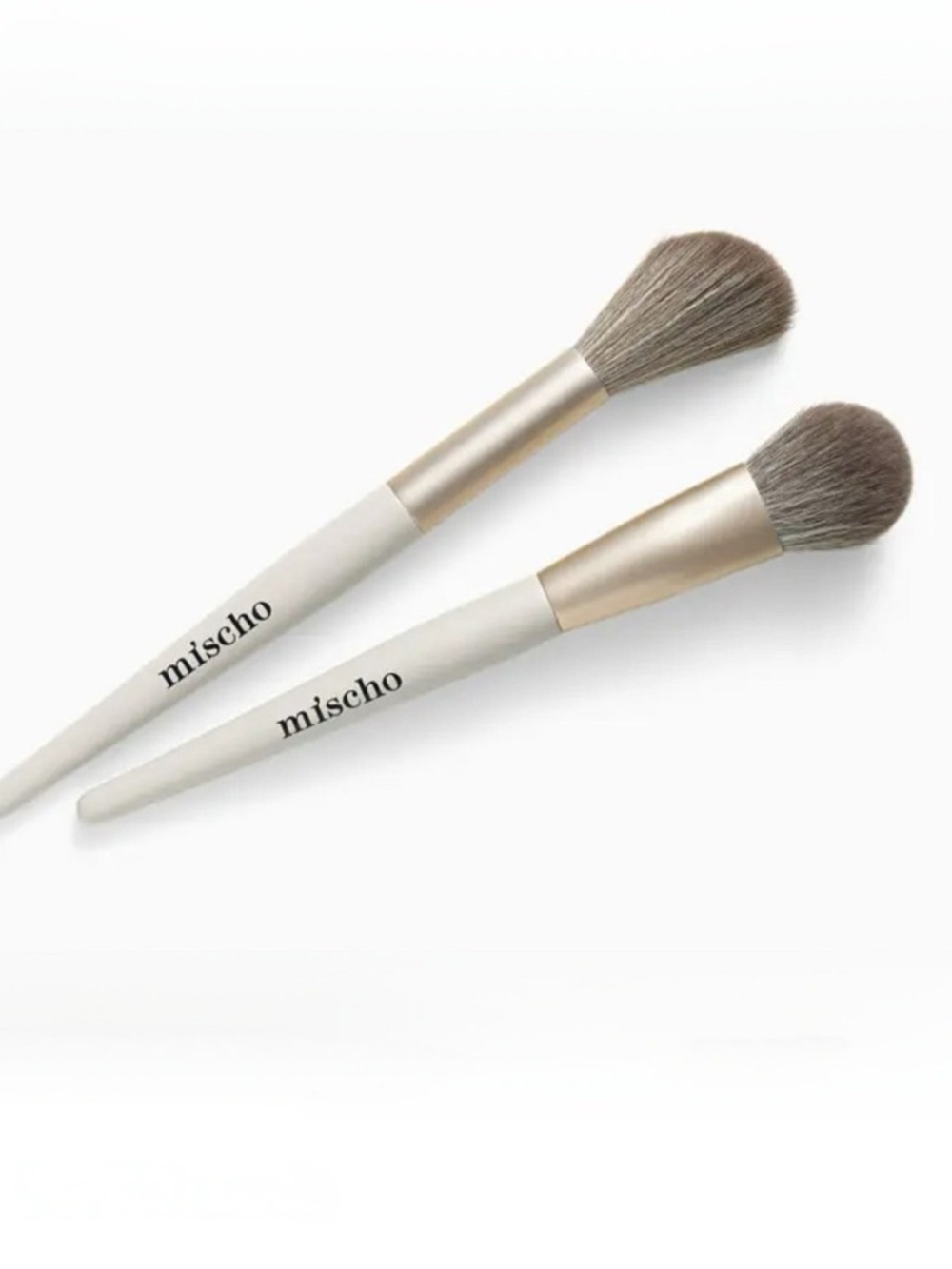Mischo Beauty Makeup 2 Piece Blush Brush Set